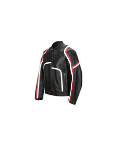 Andersson Bell MOTORCYCLE LEATHER JACKET awa559m(BLACK)