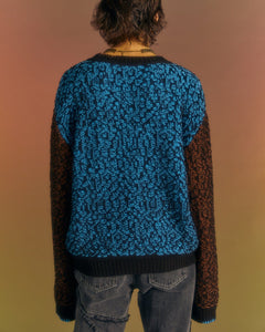 Andersson Bell NET CREW-NECK SWEATER atb1036m(MULTI)