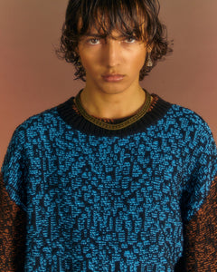 Andersson Bell NET CREW-NECK SWEATER atb1036m(MULTI)