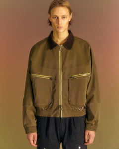 Andersson Bell NEW ORTEGA23 BOMBER JACKET awa569m(KHAKI)