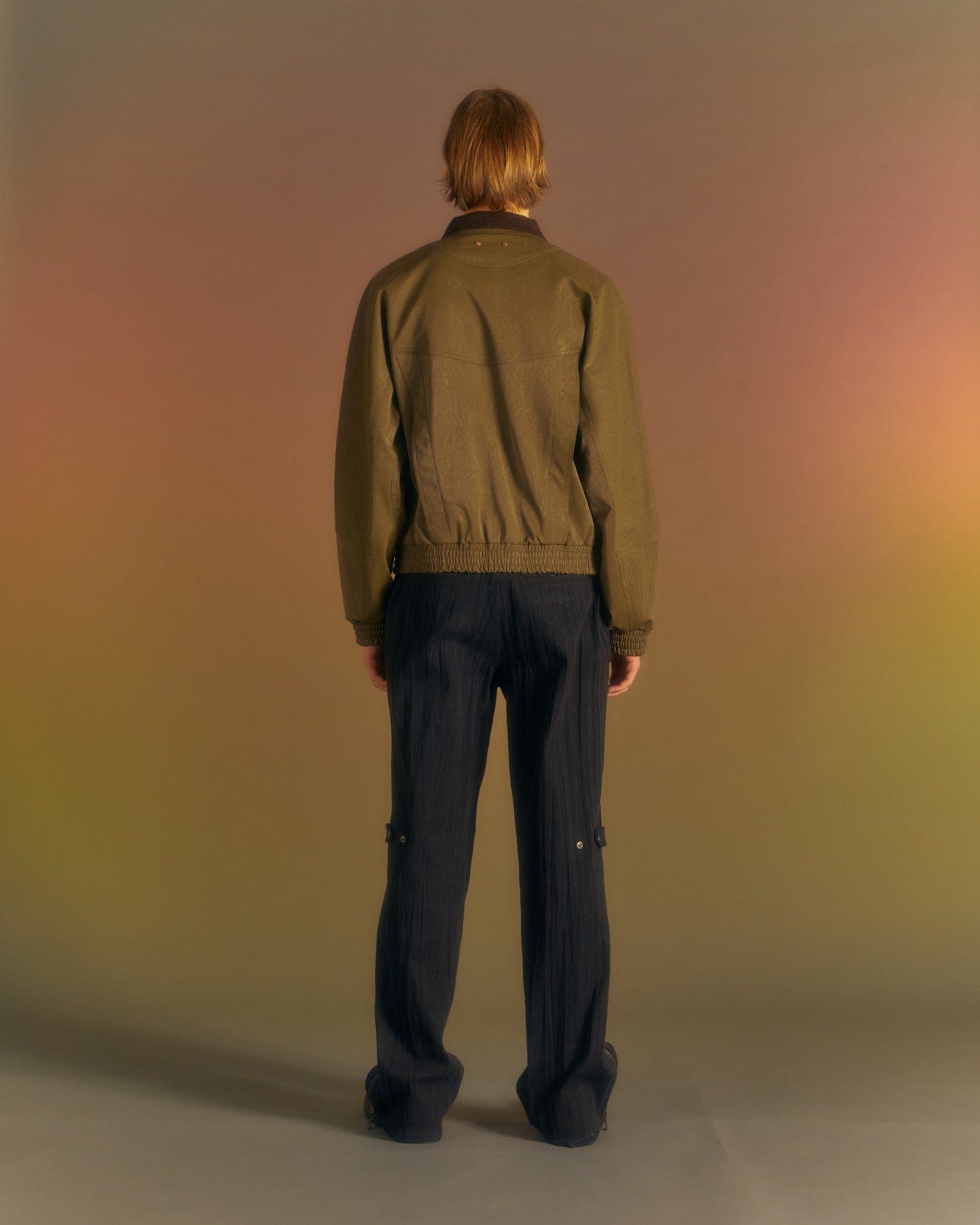 Andersson Bell NEW ORTEGA23 BOMBER JACKET awa569m(KHAKI)