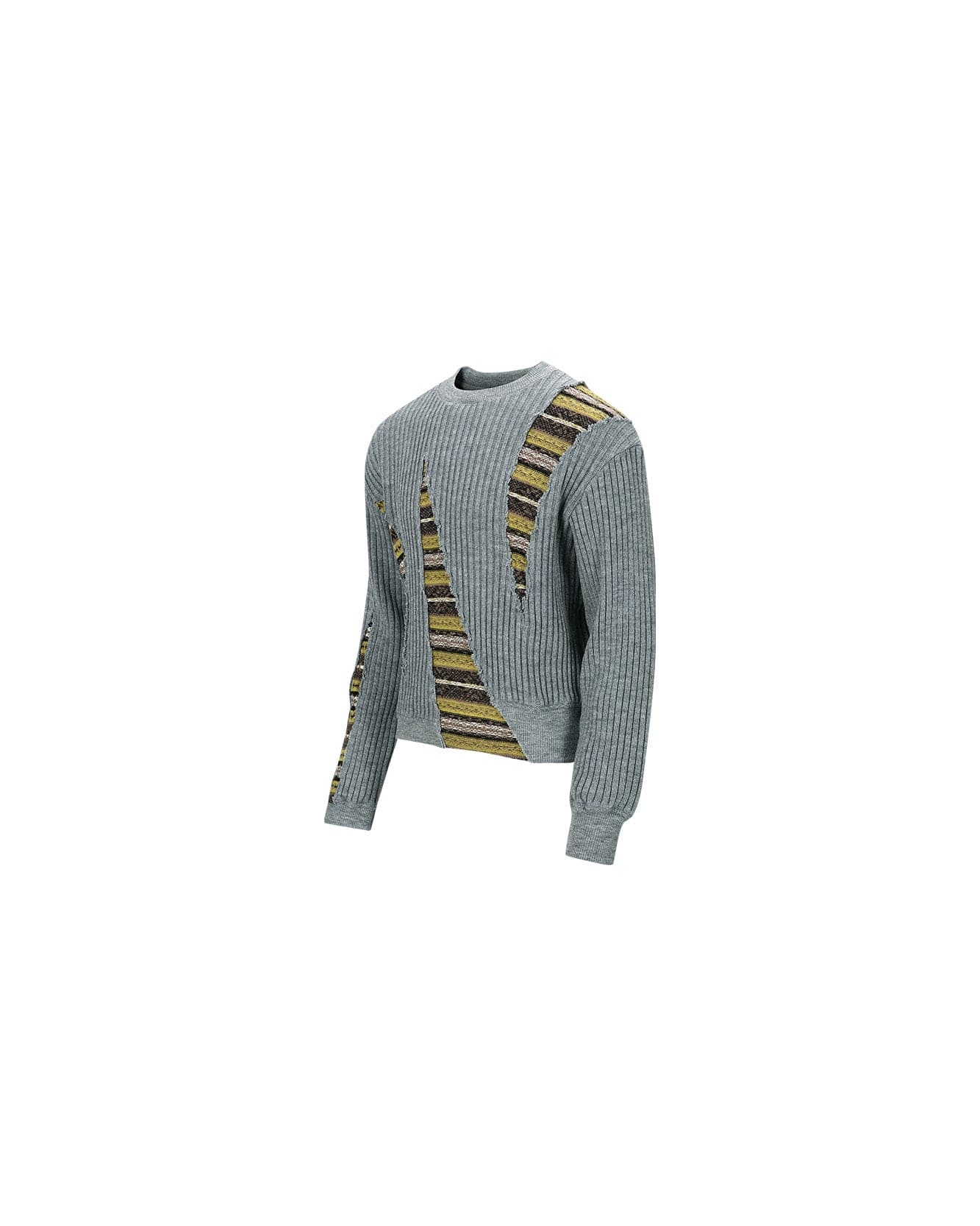 Andersson Bell NORDIC CREW-NECK SWEATER atb1031m(GREY)