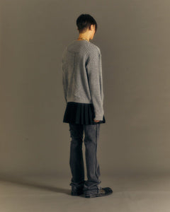Andersson Bell NORDIC CREW-NECK SWEATER atb1031m(GREY)