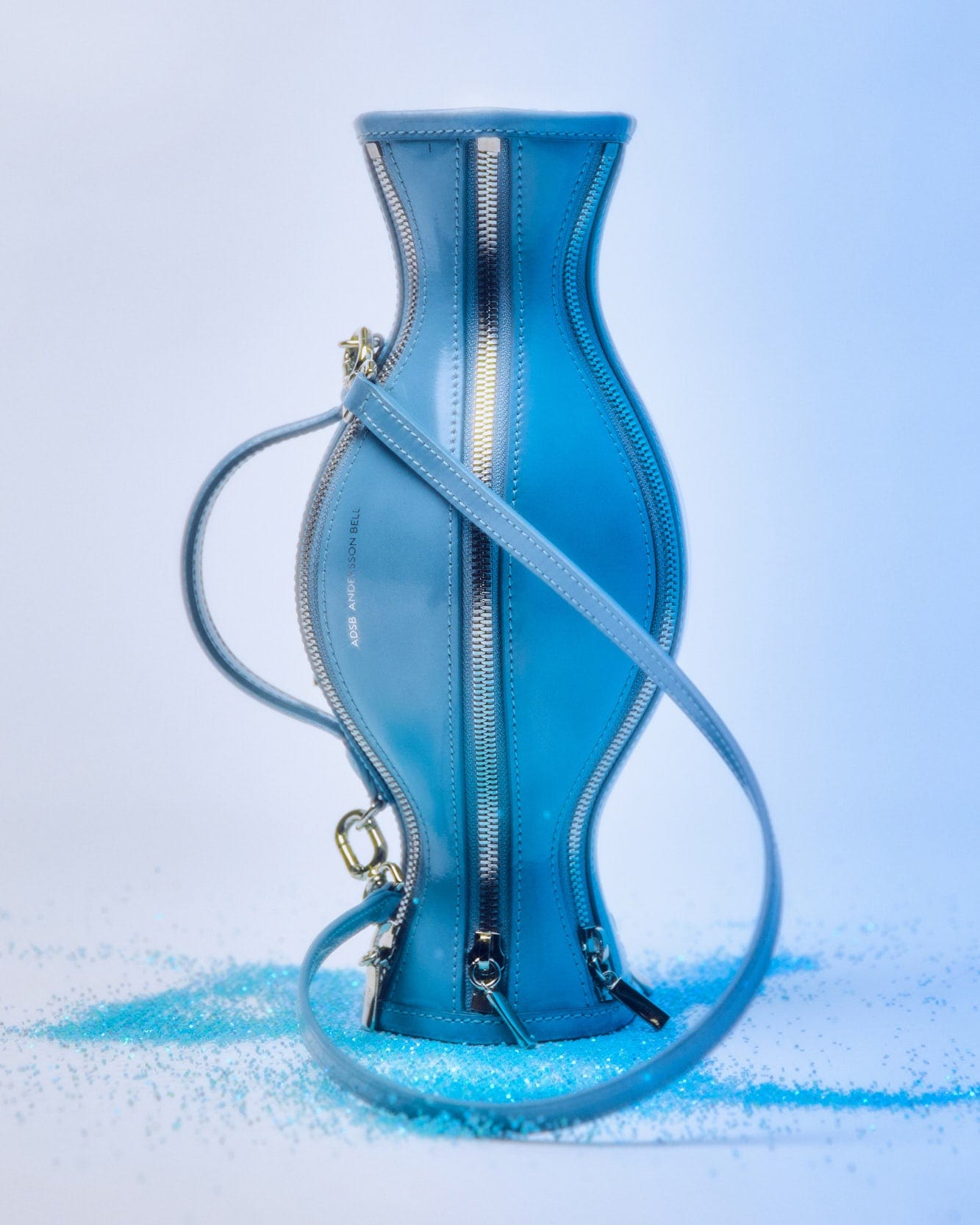 Andersson Bell ONE SMALL VASO BAG aaa362w(BLUE)