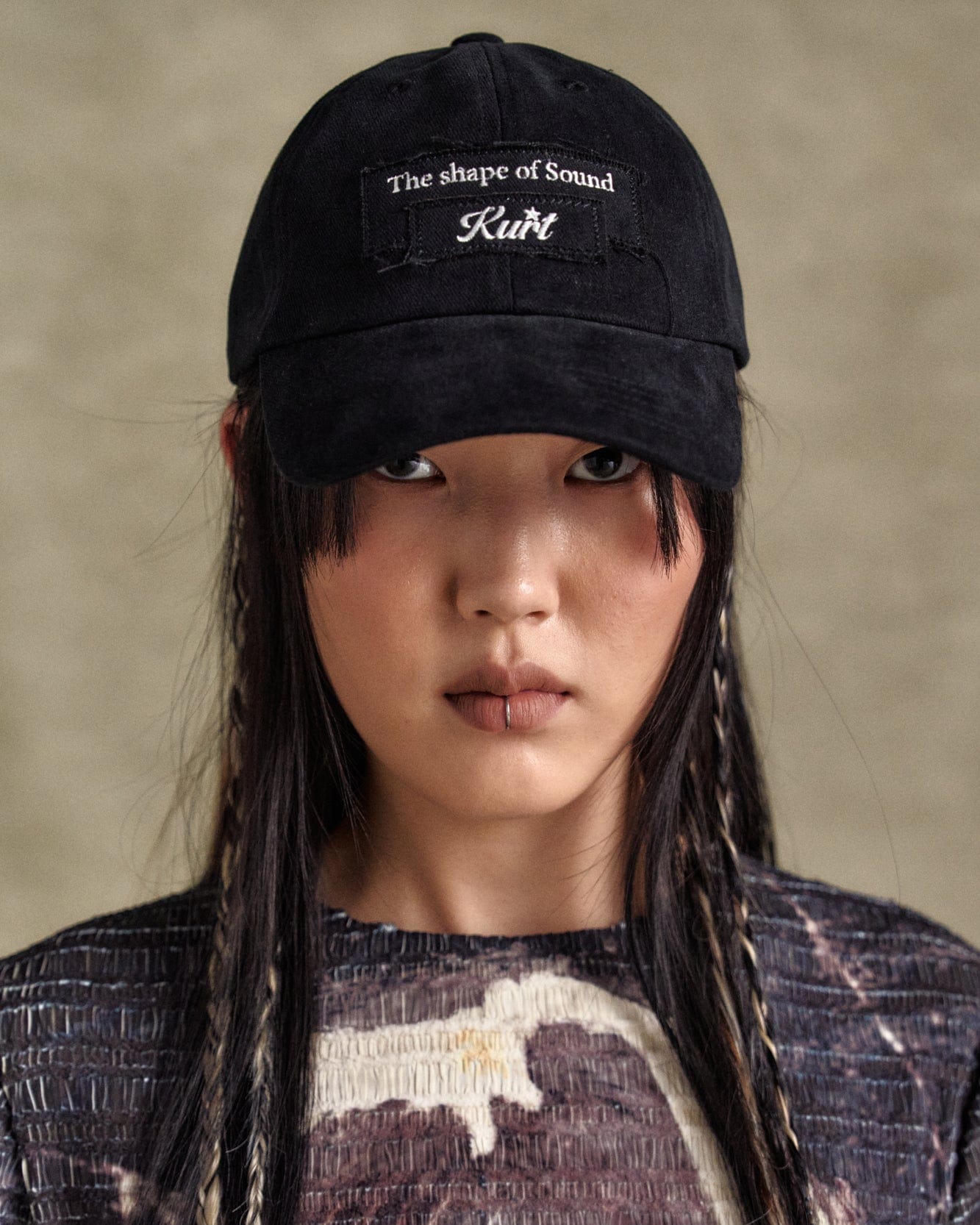 UNISEX DOUBLE PATCH CAP aaa441u(BLACK) – Andersson Bell