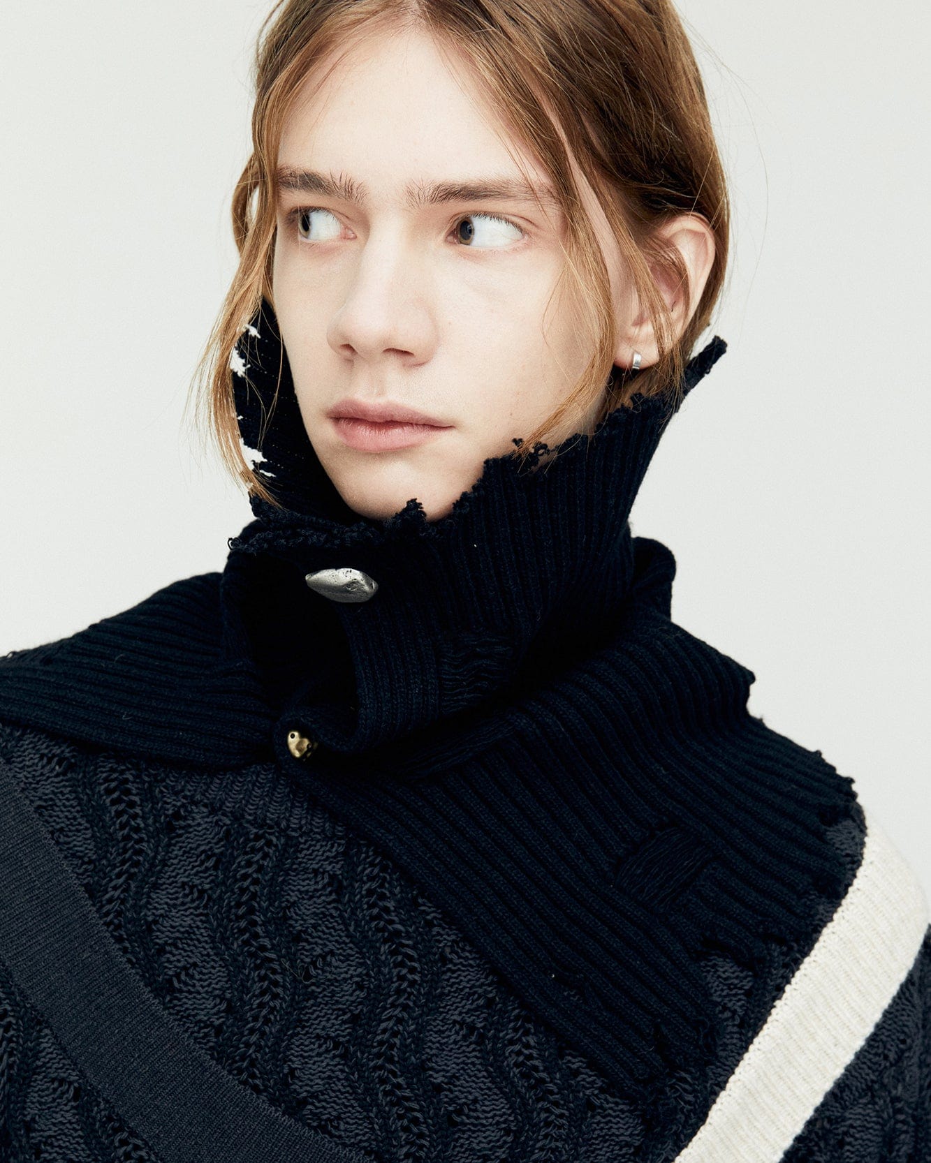 UNISEX ROGHEN WOOL NECK WARMER aaa421u(BLACK) – Andersson Bell