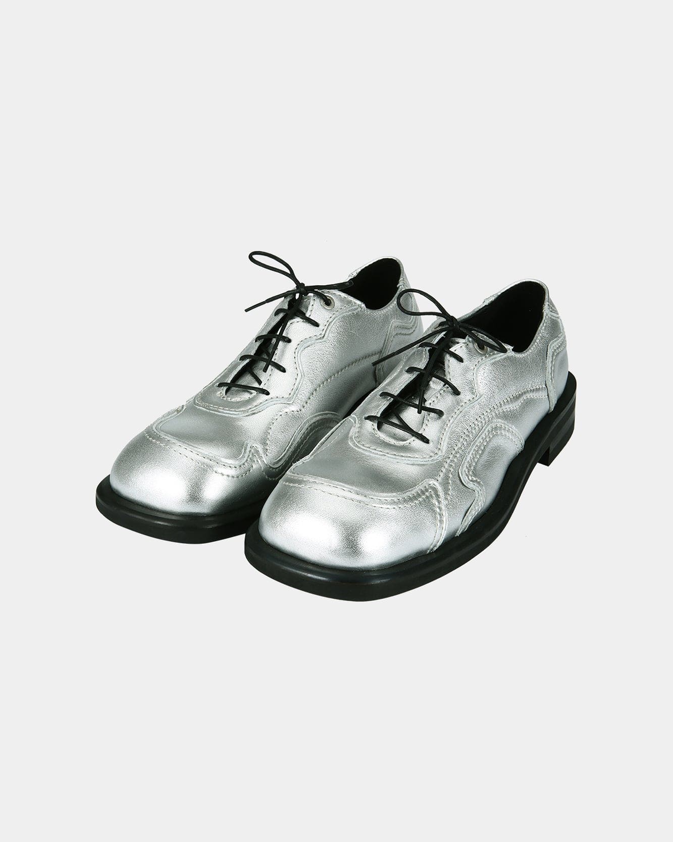 Andersson Bell ORBINA SNEAKERS DERBY SHOES aaa358m(SILVER)