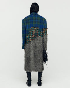 Andersson Bell PANNI CUSTOM-LIKE COAT awa656w(BLUE)