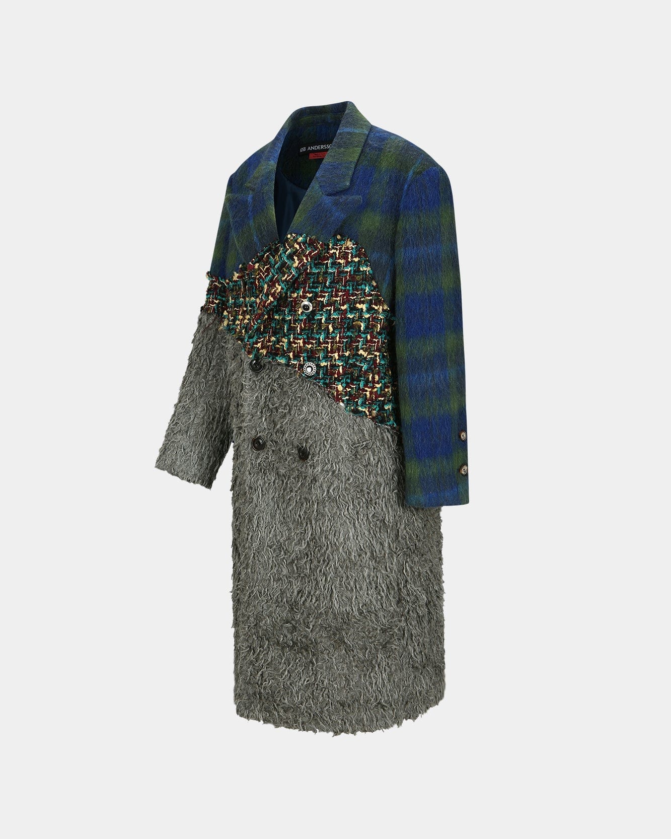 Andersson Bell PANNI CUSTOM-LIKE COAT awa656w(BLUE)