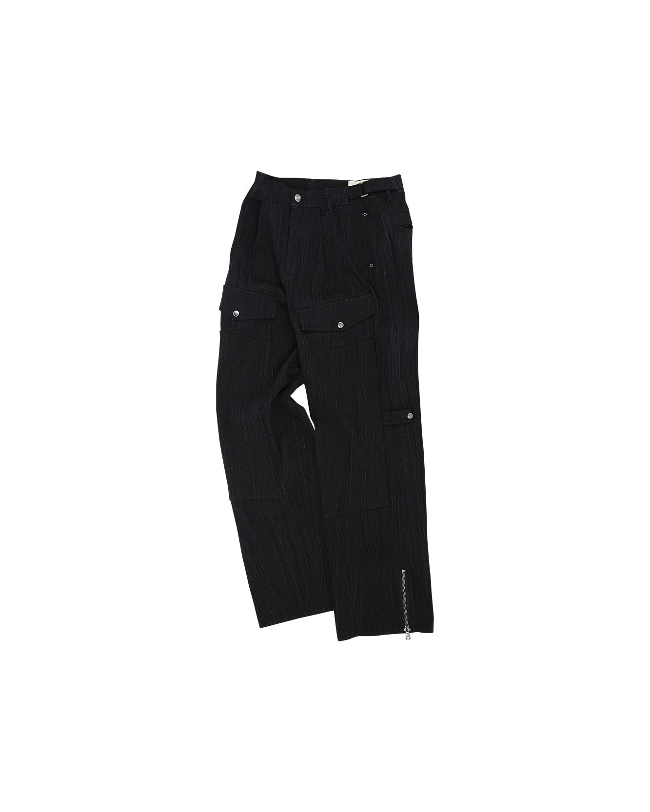 Andersson Bell PAULEN DENIM CARGO PANTS apa672m(BLACK)