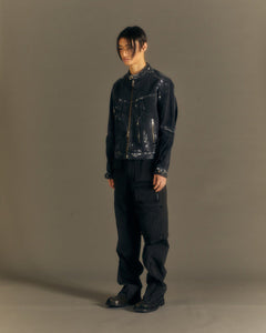 Andersson Bell RAW EDGE MULTI-POCKET PANTS apa681m(BLACK)