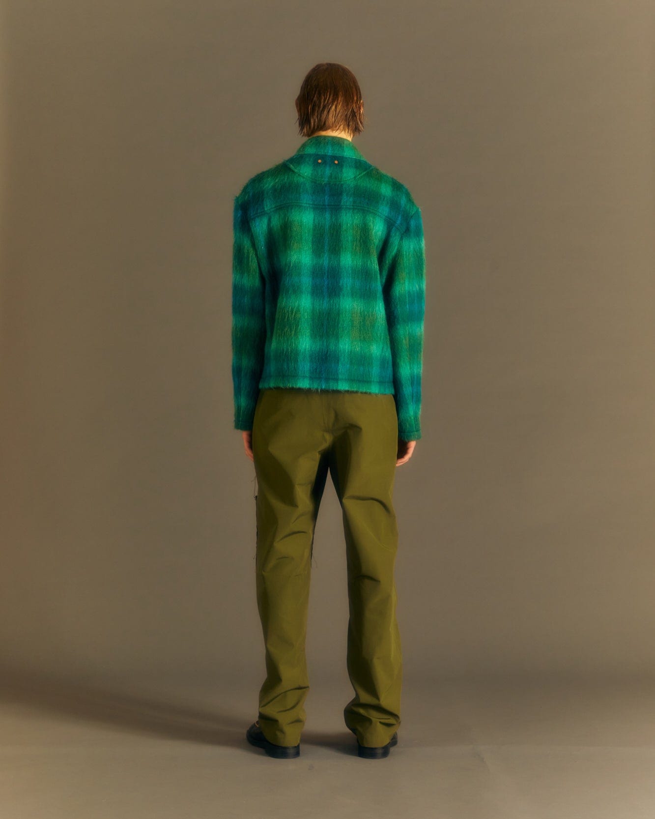Andersson Bell RAW EDGE MULTI-POCKET PANTS apa681m(KHAKI)