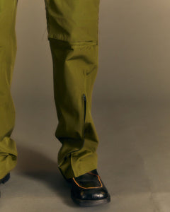 Andersson Bell RAW EDGE MULTI-POCKET PANTS apa681m(KHAKI)