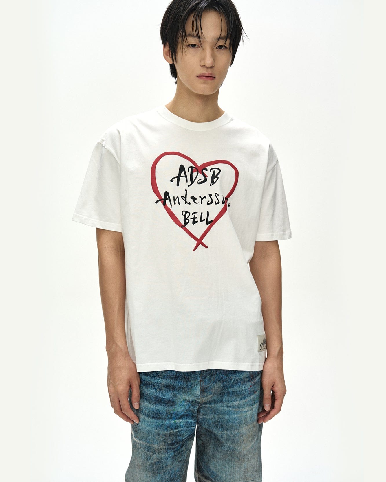 6/12 Scheduled Delivery] UNISEX HEART KELLY LOGO T-SHIRTS atb1290u