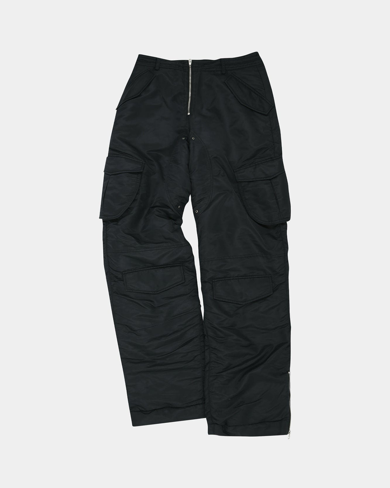 Andersson Bell REVERSIBLE PADDED CARGO PANTS apa730m(BLACK)