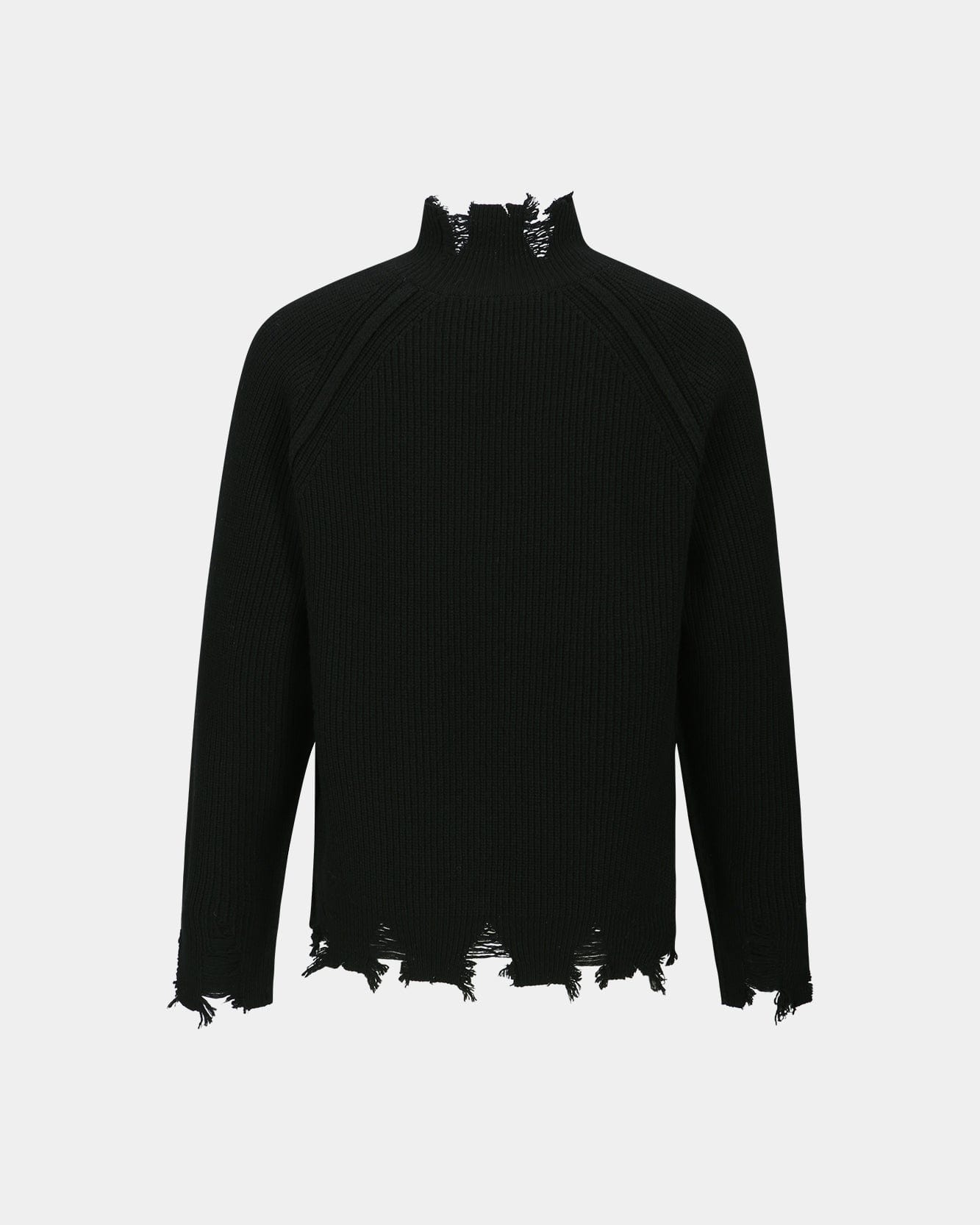 ROGHEN TURTLE NECK SWEATER atb1157m(BLACK) – Andersson Bell