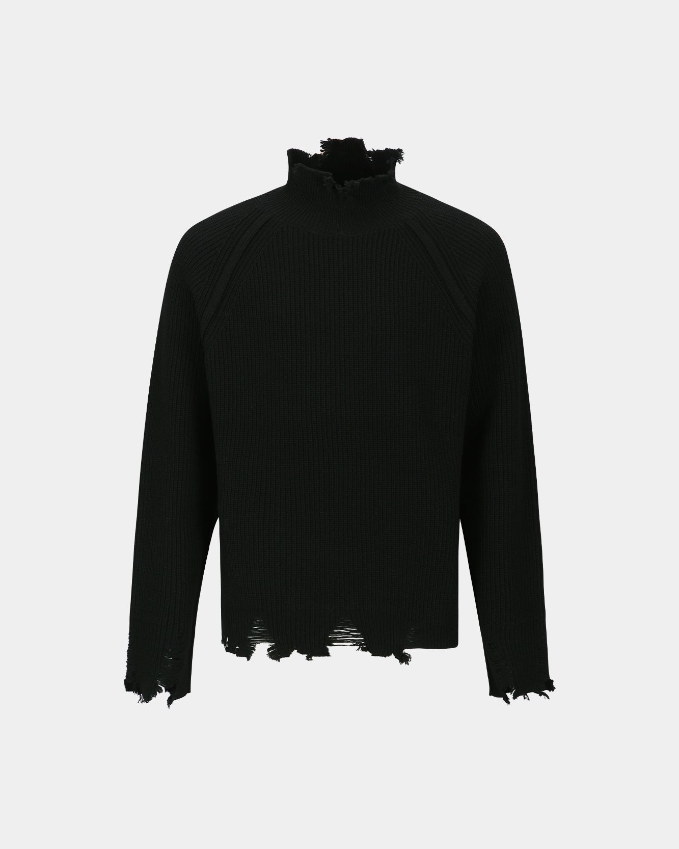 ROGHEN TURTLE NECK SWEATER atb1157m(BLACK) – Andersson Bell