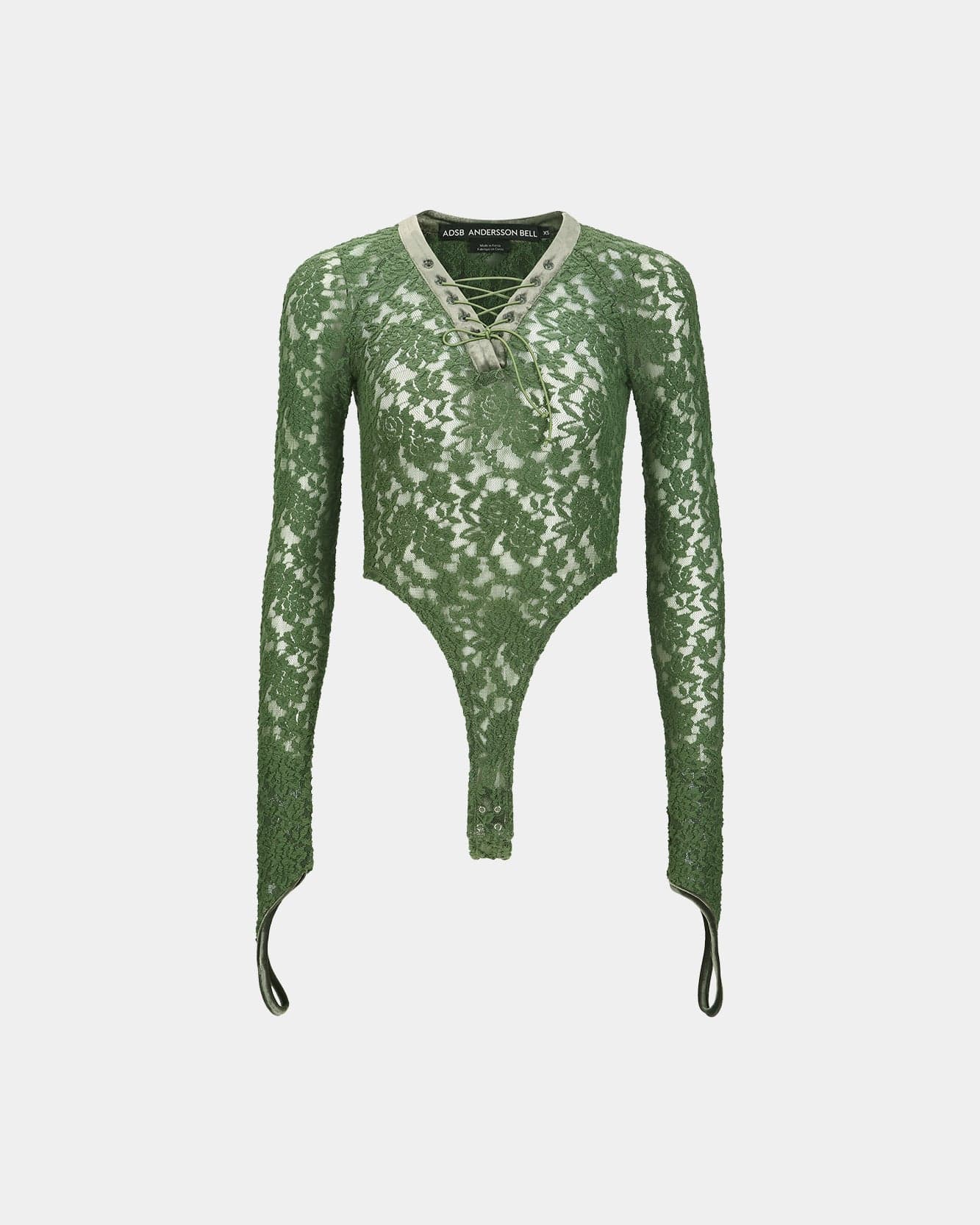 ROSE LACE BODYSUIT atb1192w(KHAKI) – Andersson Bell