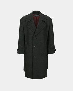 Andersson Bell ROVY DOUBLE BREASTED HERRINGBONE COAT awa640m(CHARCOAL)