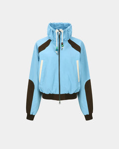 Andersson Bell SADIE COLOR BLOCK BOMBER JACKET awa685w(SKY BLUE)