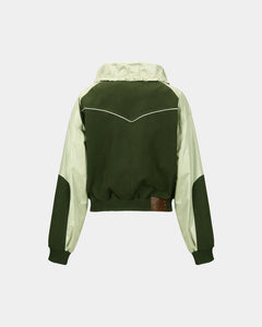 Andersson Bell SADIE COLOR BLOCK BOMBER JACKET awa686w(GREEN)