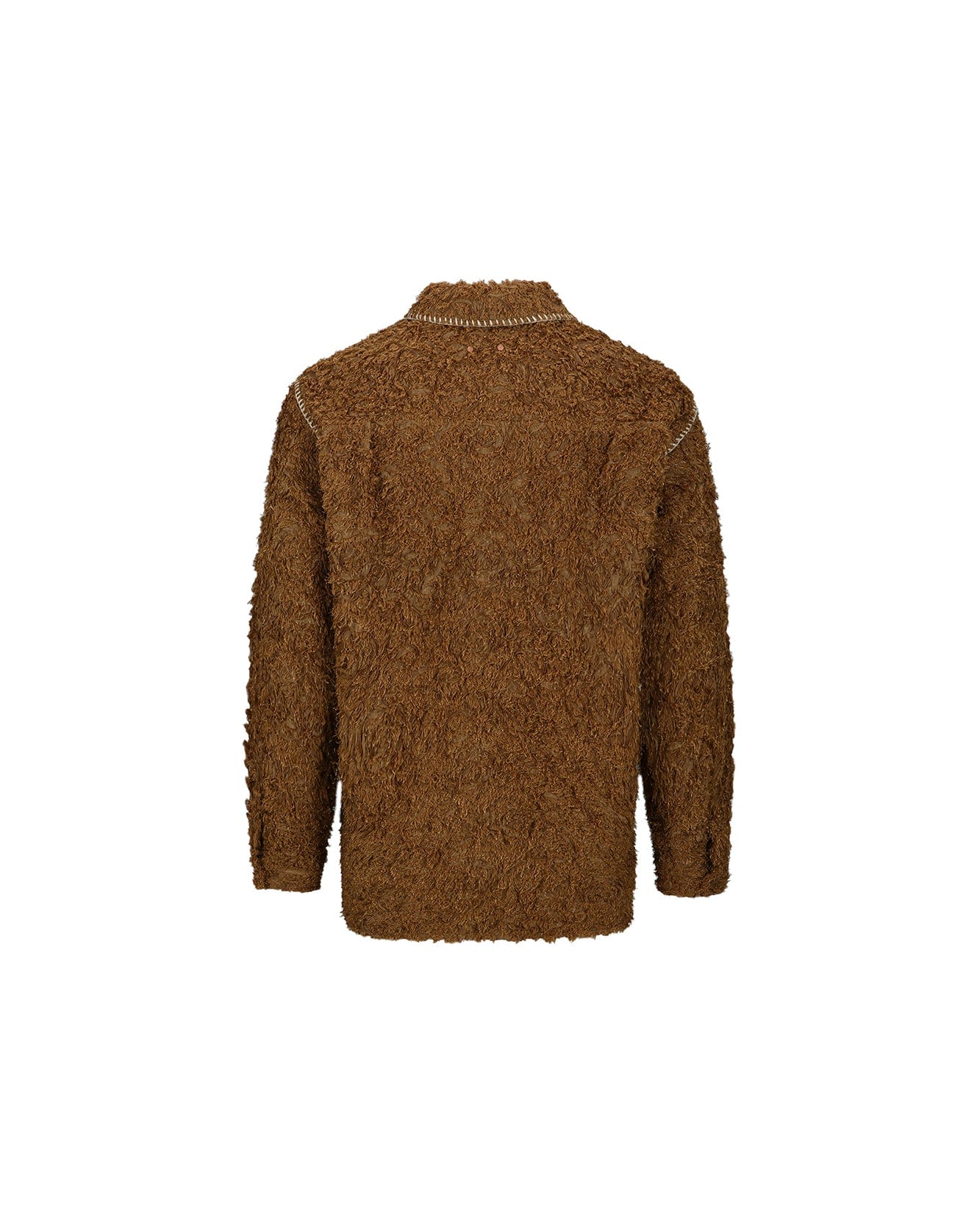 Andersson Bell SANDY BUDDY EMBROIDERY SHIRT atb1009m(CAMEL)