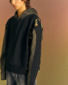 Andersson Bell SEOUL23 CONTRAST HOODIE atb1011m(BLACK)