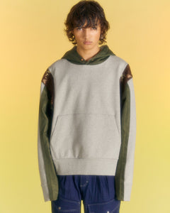 Andersson Bell SEOUL23 CONTRAST HOODIE atb1011m(GREY)