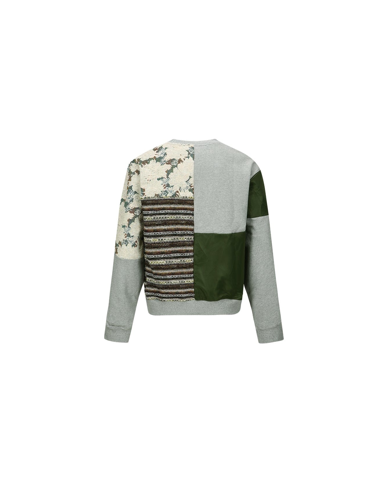 Andersson Bell SEOUL23 CONTRAST SWEATSHIRTS atb1012m(GREY)