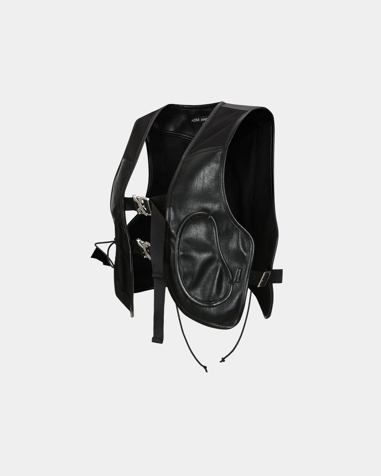 Andersson Bell SINA FAUX-LEATHER VEST awa598w(BLACK)