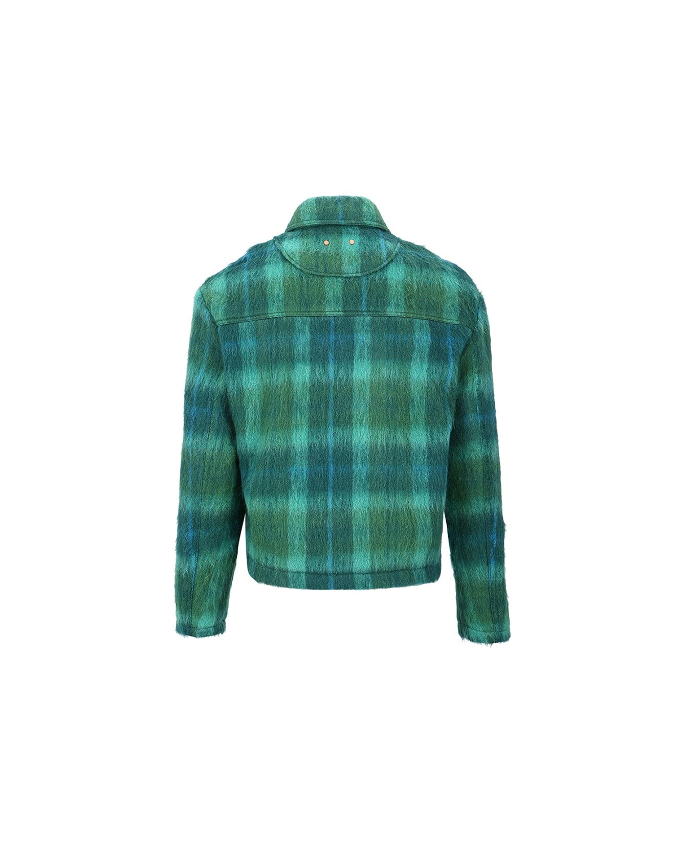 Andersson Bell TOULOUSE WOOL TRUCKER JACKET awa554m(GREEN /BLUE)