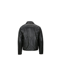 Andersson Bell UNISEX DRESZEN LEATHER ZIP-UP JACKET awa571u(BLACK)