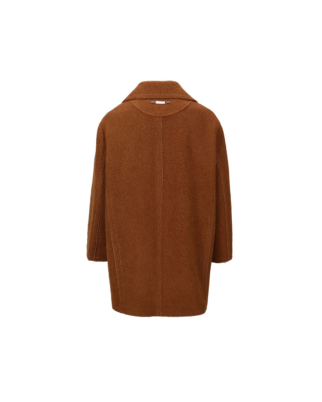 Andersson Bell UNISEX LEON PEA COAT awa558u(BROWN)