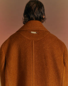 Andersson Bell UNISEX LEON PEA COAT awa558u(BROWN)