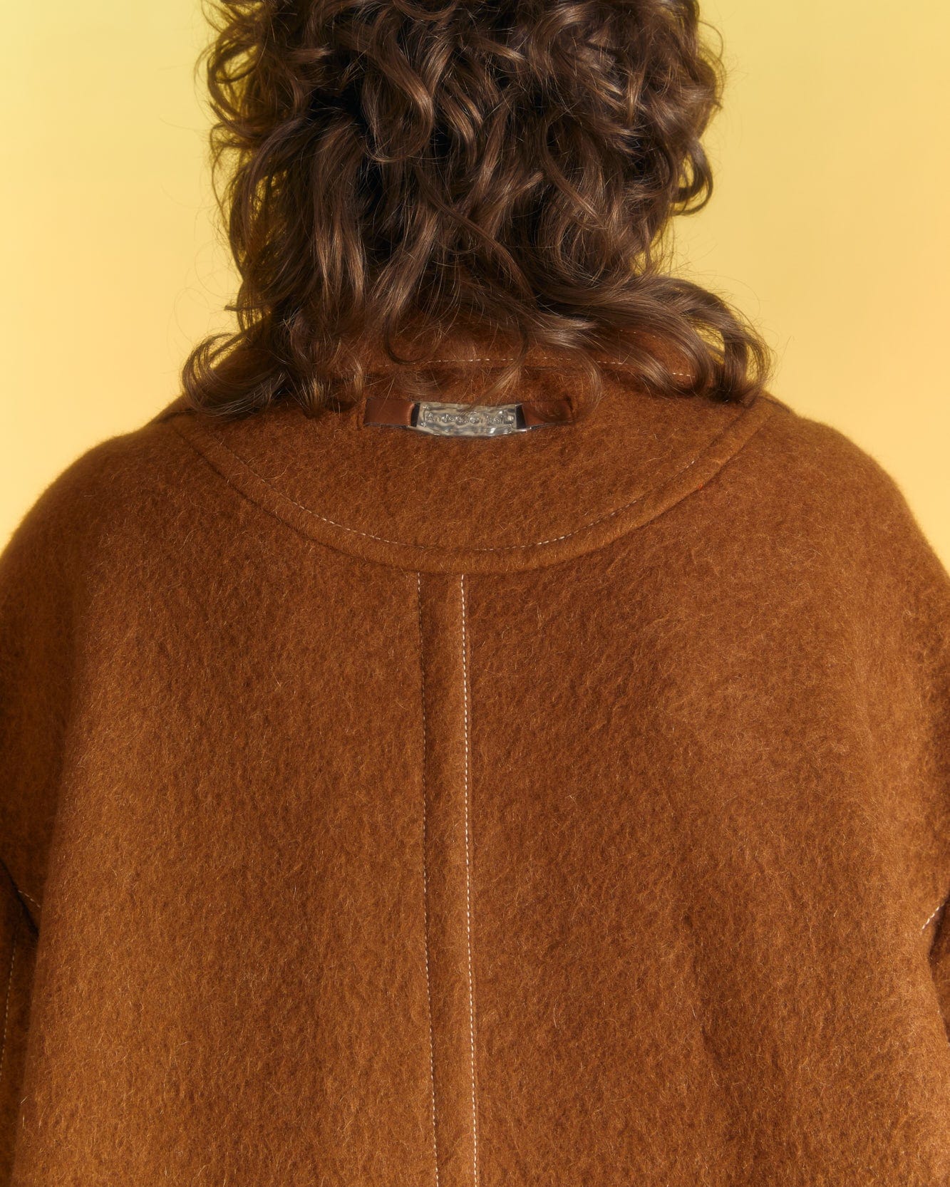 Andersson Bell UNISEX LEON PEA COAT awa558u(BROWN)