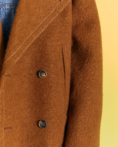 Andersson Bell UNISEX LEON PEA COAT awa558u(BROWN)