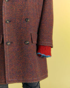 Andersson Bell UNISEX LEON PEA COAT awa558u(PURPLE)