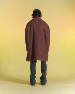 Andersson Bell UNISEX LEON PEA COAT awa558u(PURPLE)