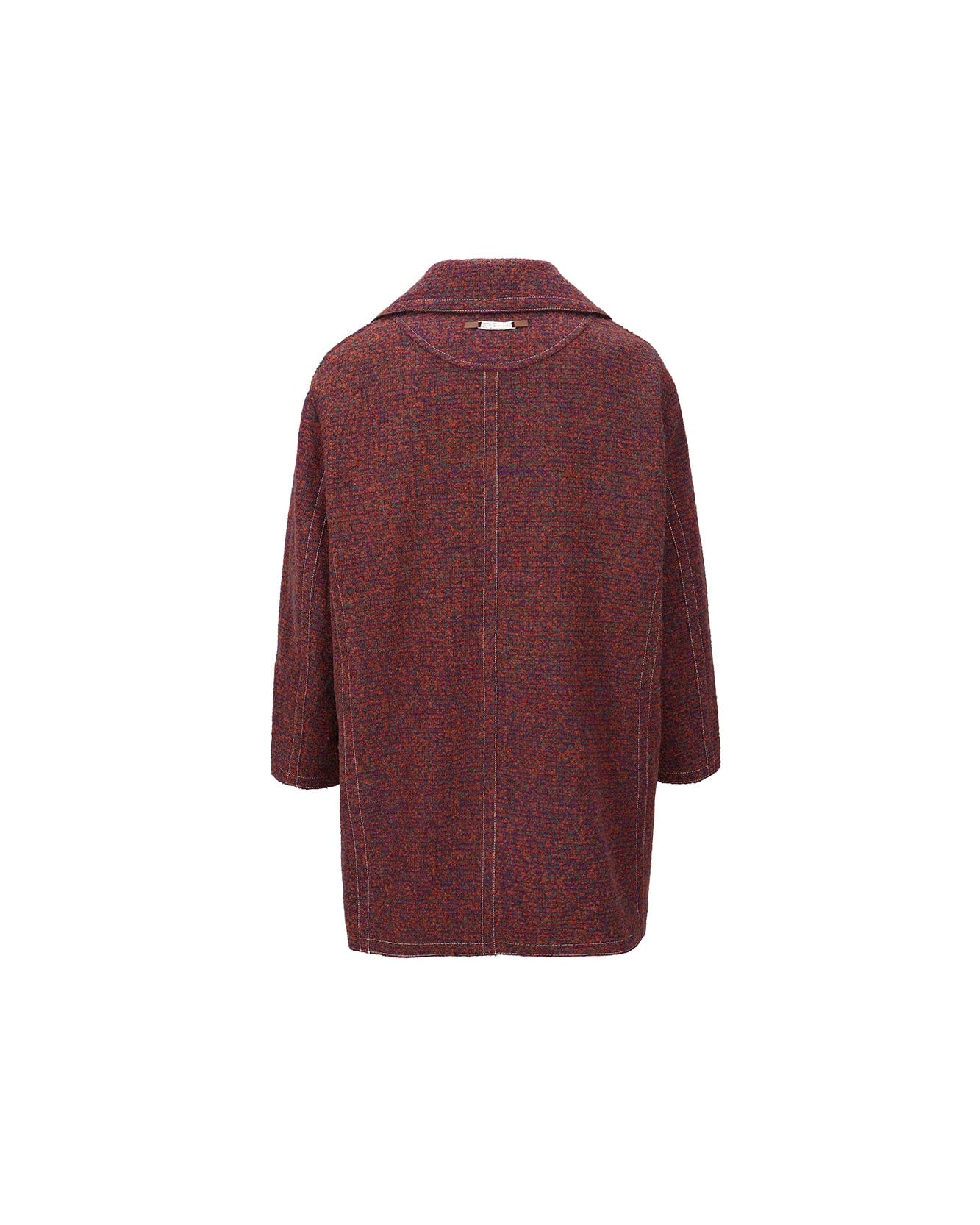 Andersson Bell UNISEX LEON PEA COAT awa558u(PURPLE)