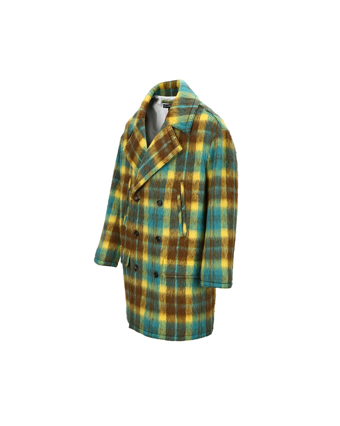 Andersson Bell UNISEX LEON PEA COAT awa558u(YELLOW/BROWN)_MEN