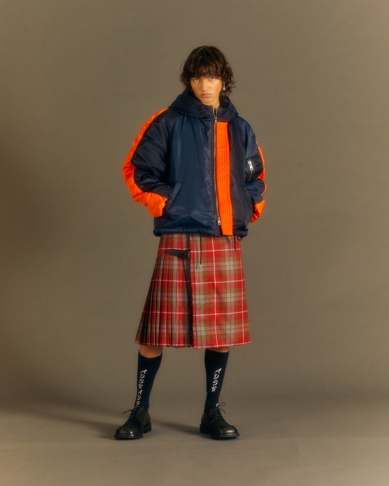Andersson Bell UNISEX N2B BOMBER JACKET awa566u(NAVY)