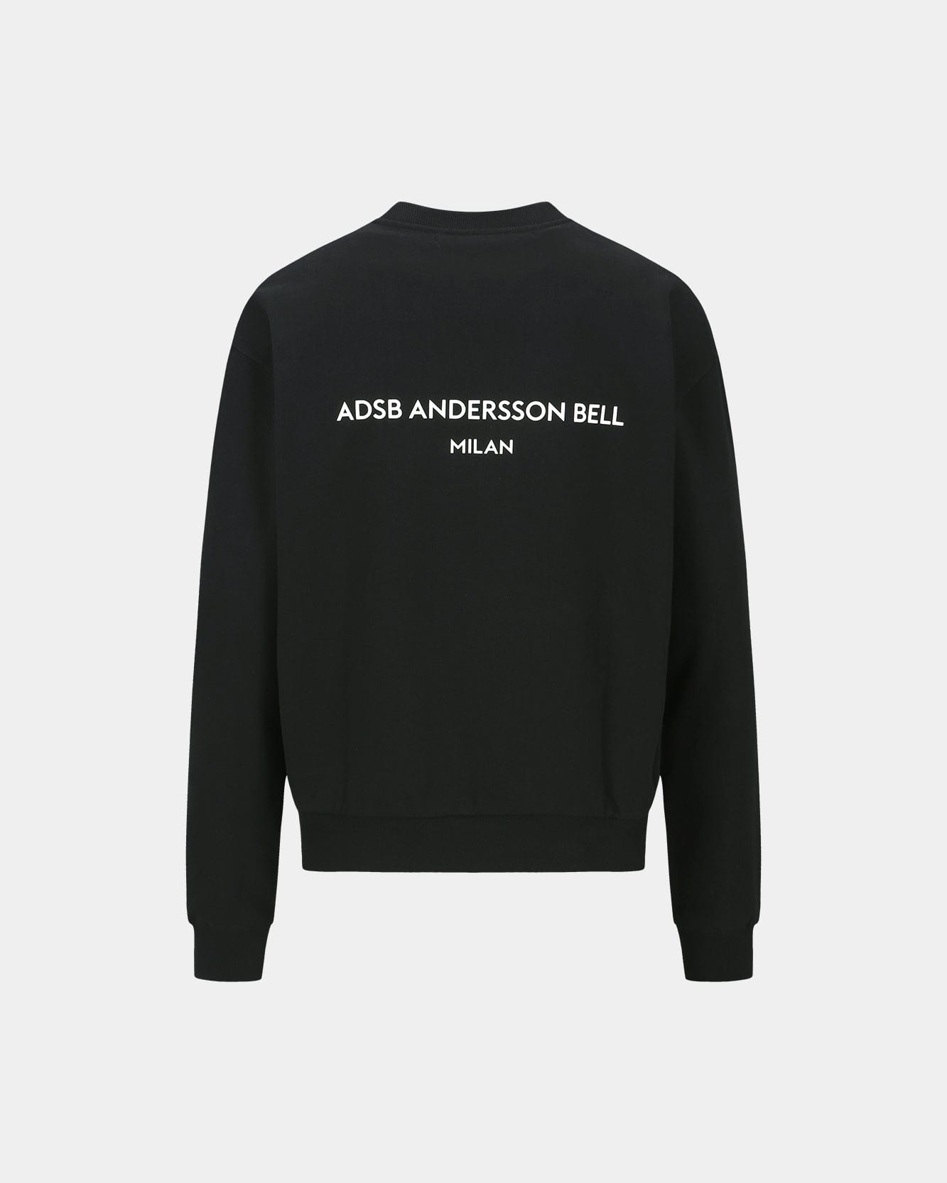 Andersson Bell UNISEX STOOL PATCH LOGO SWEATSHIRTS atb1272u(BLACK)