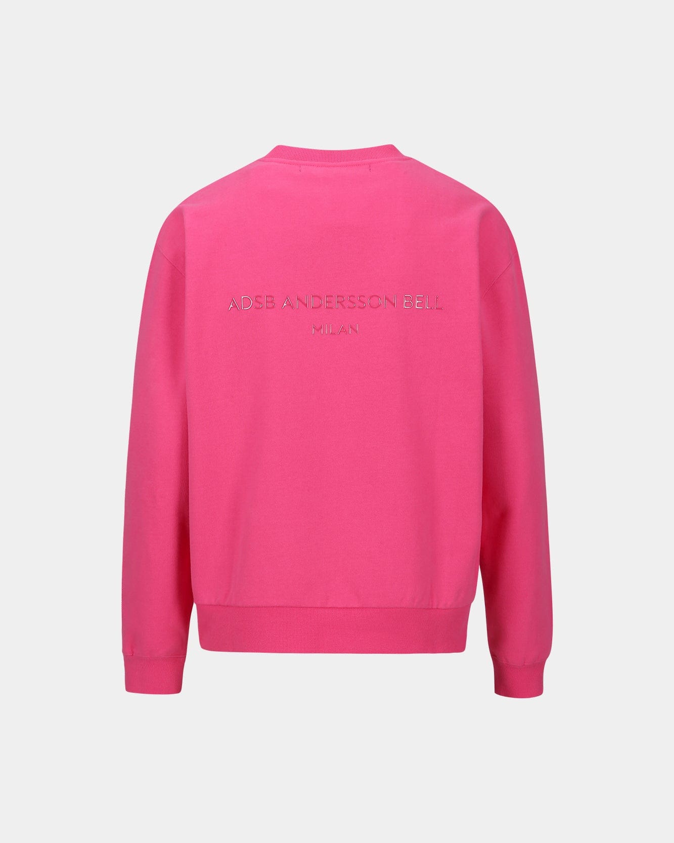 Andersson Bell UNISEX STOOL PATCH LOGO SWEATSHIRTS atb1272u(PINK)_MEN