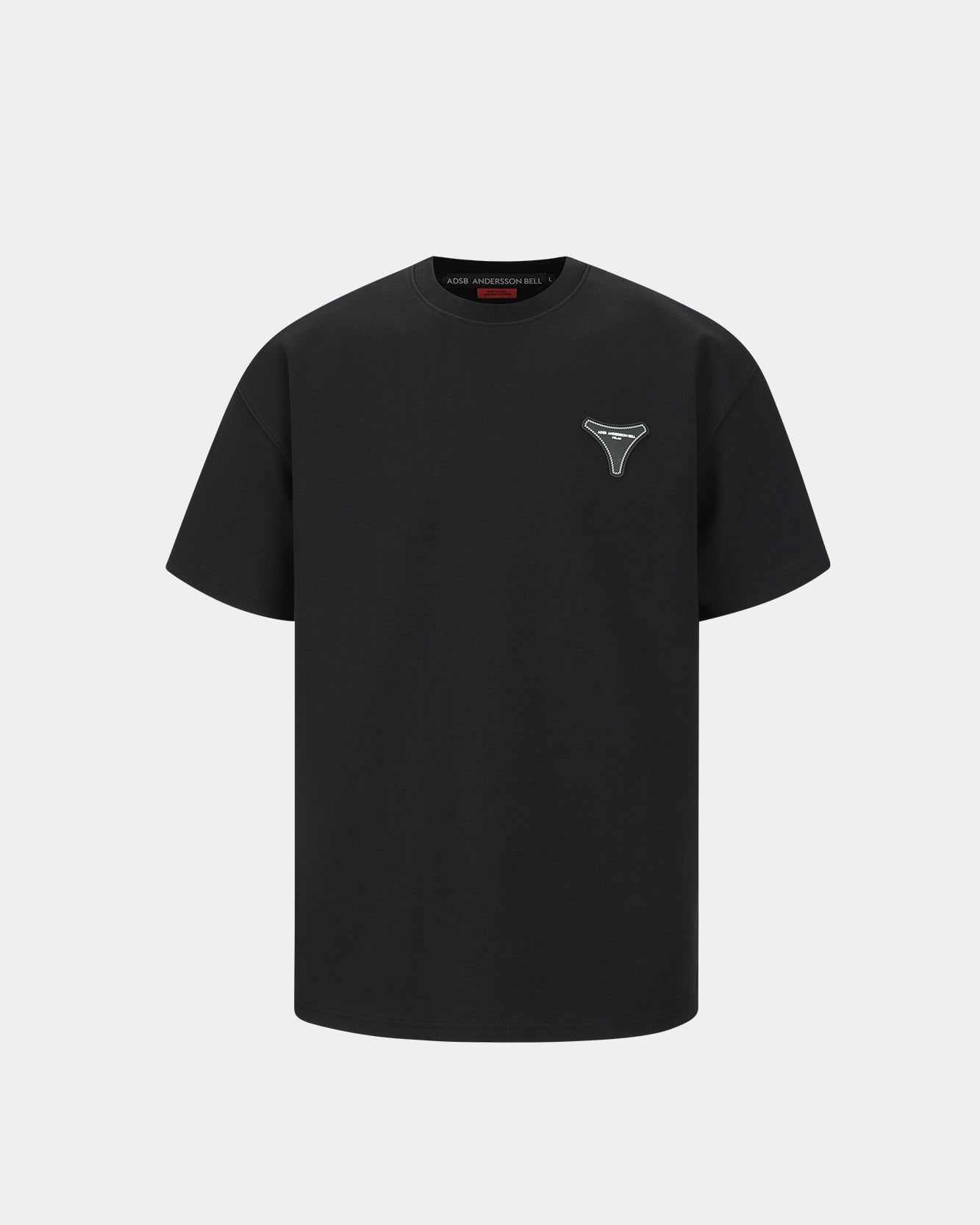 UNISEX STOOL PATCH LOGO T-SHIRTS atb1329u(BLACK) – Andersson Bell