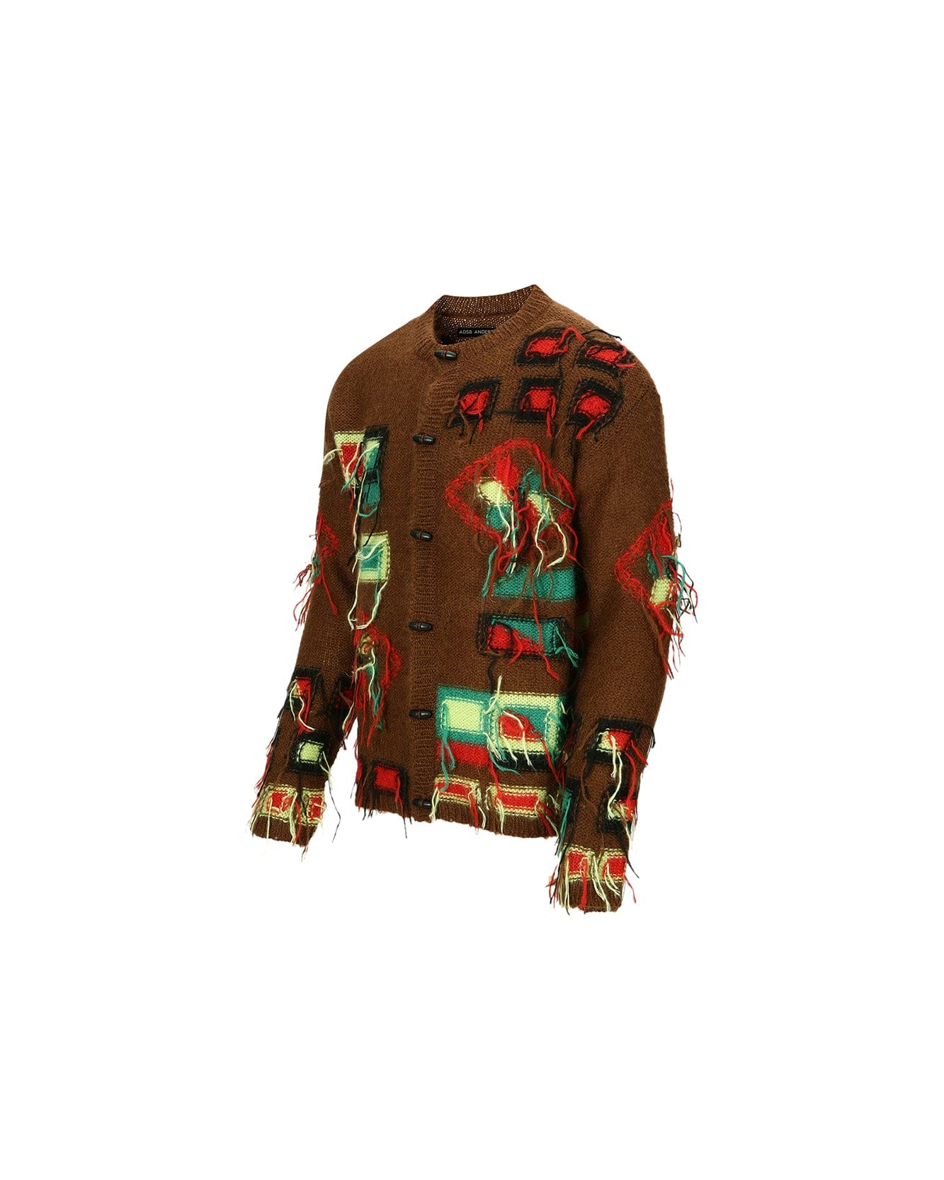 Andersson Bell VILLAGE INTARSIA CARDIGAN atb1006m(BROWN)