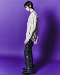 Andersson Bell WANSHUA COLLARLESS SHIRTS atb1050m(ECRU)