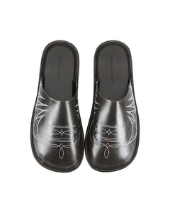 Andersson Bell WESTERN MULE SLIPPERS aaa338m(BLACK)