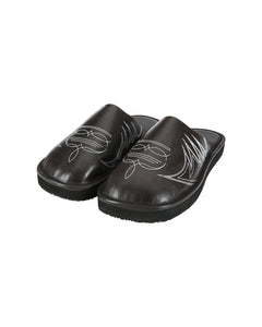 Andersson Bell WESTERN MULE SLIPPERS aaa338m(BLACK)