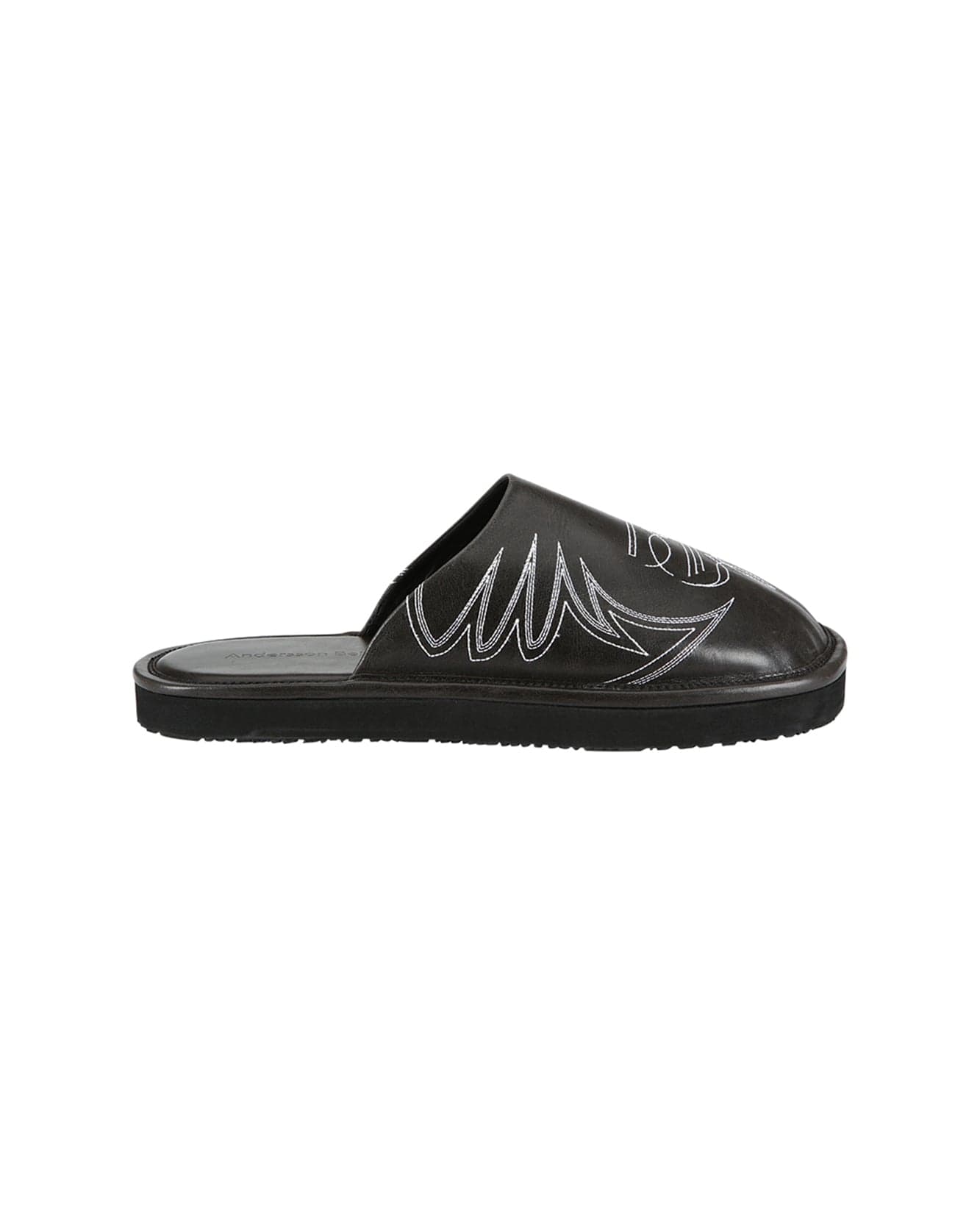 Andersson Bell WESTERN MULE SLIPPERS aaa338m(BLACK)