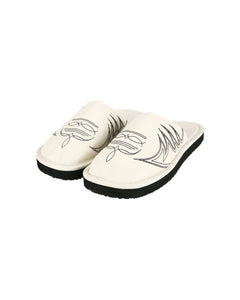 Andersson Bell WESTERN MULE SLIPPERS aaa338m(WHITE)
